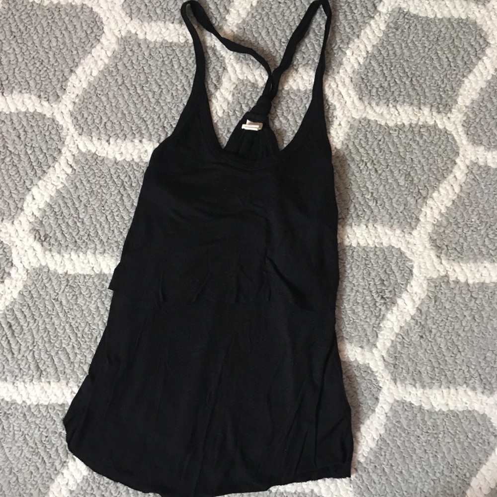 Women’s Black Double Layered Old Navy Tank Top